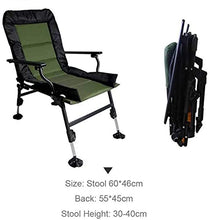 Sedie da campeggio pieghevoli 600D impermeabile pvc Oxford pieghevole sedia di regolazione posteriore confortevole traspirante durevole