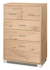 Sarmog Kit Mobile CASSETTIERA 6 POSTI H112 L70 P41 Cm Finitura Rovere Rustico 772k