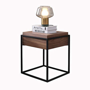 Comodini Letto Comodino Nordic Moderno Semplice Tabella Ferro Battuto Laterale personalità Creativa Armadietti Piazza Camera Comodino Comodino