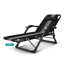 HXCD Sedia a Sdraio a gravità Zero per Giardino, Sedia a Sdraio Pieghevole reclinabili Pieghevoli in Metallo Resistente Portatile Rilassante Letto reclinabile mobili da Giardino per Prato all'ape