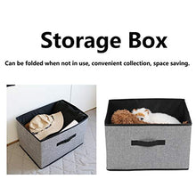 Snufeve6 Scatola portaoggetti, con Manico Rinforzato Organizer portaoggetti Portatile Leggero, per Libri di Vestiti, Giocattoli