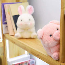 JUNGEN Bambole di Peluche Orsacchiotto di Peluche Rosa Porcellino Cuscino Peluche Animale Schienale Divano Letto Decorativo