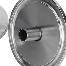 Conkergo 2pcs 304 Acciaio Inossidabile Homebrew Keg 1.5in Tri? Morsetto A Sfera Blocco Post Adapter Adattatore Brewing Raccordo