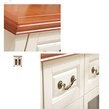 GFBVC Credenza Buffet Credenza, Cucina Governo di immagazzinaggio, Consolle Credenza con cassetto, Ingresso e Dining Room Furniture (Color : White, Size : 80x45x100cm)