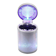 Congci Posacenere Portatile, posacenere Luminoso, posacenere per Auto con portacenere per Sigarette a LED, sfiato per Sigarette, Cenere di Fumo