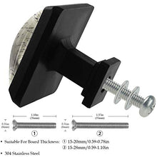 Vortice 3 PCS Pomelli per Porta, Pomolo per Mobile, Pomelli per Mobili con Viti, Maniglia per Armadietto, Pomelli per Porta, Pomelli per Cassetti per Porta, Armadio, Cassetto e Credenza
