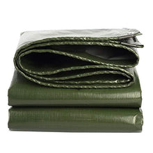 QXX Telo Resistente all'Acqua e ai Raggi UV, Resistente all'Usura, in polietilene ad Alta densità, Resistente all'Usura, in Poliestere, Resistente alle Altezze, 180 g / ㎡ (Verde)
