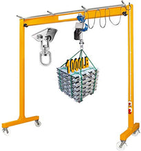 Gxhong Gancio per Soffitto,Acciaio InossidabileGirevole 360° Gancio per Soffitto Suspension, con 4 Viti, per Calcestruzzo Set di Legno Parco Giochi per Bambini Seat, Gym,capacità Portante 450KG