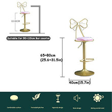 Sgabelli da Bar Blu Sgabello da Pranzo per Colazione Comodo Cuscino del Sedile Altezza Regolabile Robusto bancone da Bar Sgabello Poggiapiedi in Ferro e Base per Pub e Cucina