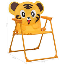 GOTOTOP Set da Bistrot per Bambini da Esterni con Ombrellone Set di Mobili da Giardino per Bambini Giallo 1 Tavolo 2 Sedie 1 Ombrellone