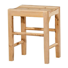 Sgabello per Doccia Sgabello da Bagno in Cedro Sgabello in Legno Antisettico Impermeabile Sgabello da Doccia a Sgabello Sgabello Basso con Superficie a doghe Impermeabile Superficie di Seduta