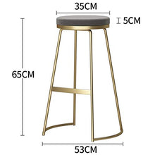 Bseack Seggiola da Bar Sgabelli Alti di Industria retrò con Cuscino Sgabelli da Bar in Metallo impilabile Desing Counter Altezza Bar sgabelli for Bar Caffetteria capacità portante: 330 libbre