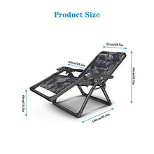 Lettini prendisole,Chaise longue per impieghi gravosi Pieghevole a gravità zero,Sedie sdraio abbronzanti per esterni Reclinabili Heavy Duty per patio Piscina Terrazza Balcone Mobili da giardino da spi