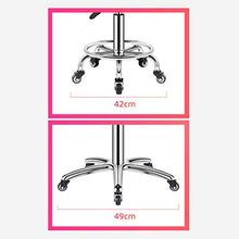 XZGang Multifunzione metallo sgabelli da bar, Negozio di abbigliamento del cassiere del supermercato Chair 360 ° di rotazione Ascensore Tempo libero Sgabello Barbershop Beauty Sgabello Crea vita sempl