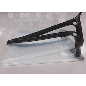 MTYLX - Telone per poncho trasparente in plastica, 4 x 4 m, 4 x 4 m