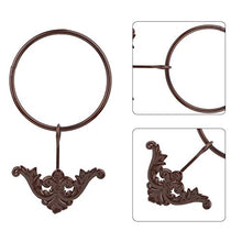 Anelli portasciugamani Iron Craft Retro Montaggio a parete Asciugaman da bagno anello Portapacchi appeso Appendiabiti per asciugamani per il bagno