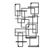 ZLJ Portabottiglie da Parete in Ferro Art da 10 Bottiglie Portabottiglie da Vino a Parete Bar Cafe Display Stand Rack