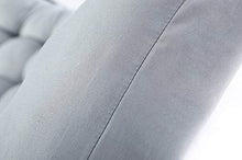 Yzzlh - Cuscino di ricambio per sedia reclinabile da giardino, spesso imbottito, per viaggio/vacanza/interno/esterno (blu navy)