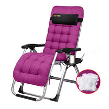 SHUAIIJUAN Sedia per il tempo libero domestico Zero Gravity Patio Lounge Chairs Sedia for esterni da giardino Sdraio con cuscino e Utility Tray pieghevole reclinabile for Pool Side, Deck, Beach, Yard