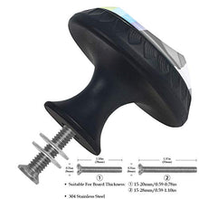 Nuvole arcobaleno 4 PCS Pomelli per Porta, Pomolo per Mobile, Pomelli per Mobili con Viti, Maniglia per Armadietto, Pomelli per Porta, Pomelli per Cassetti per Porta, Armadio, Cassetto e Credenza