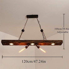 N/Z Home Equipment 2 Wood LED Mishima Height Adjustable Dining Room Suitable for Easy to Tall