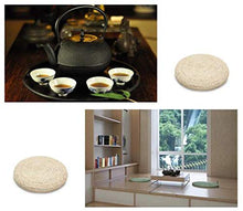 Cuscino Tatami Pouf Rotondo in Paglia Naturale Cuscino in Paglia futon Corn bay Window Pad Yoga Cuscino Fumante Stuoia Tessuta a Mano per la Decorazione Domestica-30x30cm