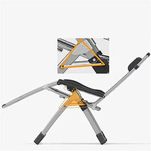 Attrezzatura domestica Lettino prendisole leggero Sedie da giardino pieghevoli Set di 2 sdraio pieghevoli reclinabili Sedia da giardino reclinabile Zero Gravity Office Lounge Balcone Home Leisure S