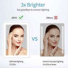 Specchio per Trucco a LED Touch Specchio per Staffa da Tavolo su Un Lato con ingrandimento 10x Specchio per Trucco Specchio per Trucco con Luce a LED Halo