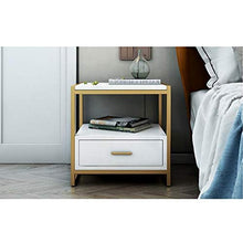 DYXYH Comodino nordico Tavolini in legno Comodino camera da letto con cassetti Mobili per camera da letto Tavolino da tè