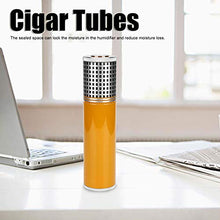 Exquisite Cigar Humidor, porta sigari da viaggio per la casa, parenti amici per l'idratazione del sigaro(yellow)