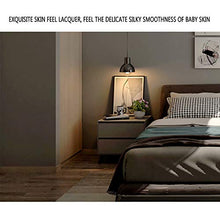 QWERTYUIOP Armadietto da Comodino Nordico Piccolo Armadietto alla Moda Armadio Ad Angolo Letto Semplice Camera da Letto con Cassettiera Nuovo Design Simple Life (Nero Opaco Puro)