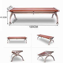 Outdoor furniture Panchina da Parco per impieghi gravosi Panca da Giardino per Cortile, Panca per Il Tempo Libero all'aperto Resistente alle intemperie, Telaio in Alluminio pressofuso antiruggine