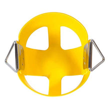 Sedile da Altalena a Secchio Pieno con Schienale Alto, Sedia da Altalena per Bambini Heavy-Duty con Catene rivestite Completamente assemblata A ++ (Colore: Giallo)