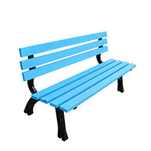 GaoF Panchine in ghisa per Cortile Esterno, Panca da Giardino per Esterni in Legno massello Anti corrosivo, Panchine per Portico per mobili da Esterno, Carico 660 libbre/ospitare 2-4 Persone