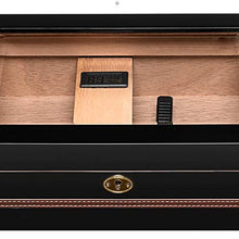 ZYING Cigar Box Cigar Humidor for Circa, con igrometro e umidificatore in Legno Scatola di sigari