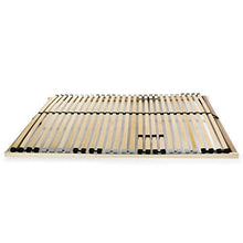BIGTO - Rete a doghe con 28 doghe a 7 zone in legno di faggio massiccio, per la casa, per camera da letto, 140 x 200 cm