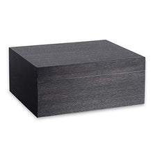 WRJY Humidor per sigari Scatola per sigari Portasigarette Armadietto per sigari, Rivestimento in Legno di Cedro Guarnizione Ispessita con umidificatore e igrometro Scatola Regalo per uo
