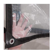 SHIJINHAO Telo Impermeabile Esterno Tarpaulin Trasparente Tessuto Tarpaulin Cover Con Occhielli Impermeabile Impermeabile Antifreaze Antifreaze Antifreaze Antifreeze Addennale PVC Pellicola Soft Ripst