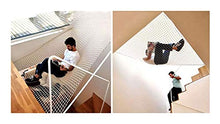 XXN Rete da Golf,Isolamento per Protezione Campo da Calcio,Balcone Protezione Antiscivolo per Animali Domestici per Bambini Ball Stop Net,Rete da Carico,Reticolato della Pianta di Giardino Bianco