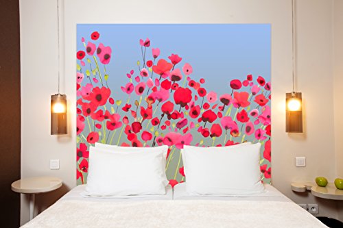 MADEMOISELLE TISS Testiera per Letto Poppy Power 160 * 140 cm