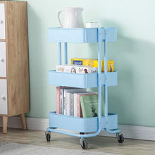 LYM &ripiano di stoccaggio Cucina Trolley, con Le rotelle Soggiorno Storage Rack Bagno Magazzinaggio Scaffale di Finitura