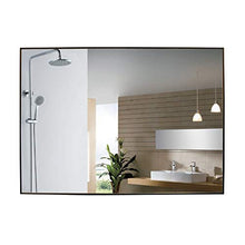 Specchio da Parete Specchio da Bagno Stile Europeo Bathroom Specchio, a parete rettangolare Specchio, specchio di trucco, Specchio da toilette, specchio da rasatura, sottile Frame specchio specchio de