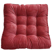 HYLX Cuscino Sedile, Cuscino Sedia, Cuscino Sgabello Rotondo, Cuscino Sedia Floreale Antiscivolo in Cotone Spesso, per Giardino, terrazza Esterna
