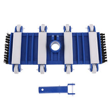 B Blesiya Testa Vuoto Vaso Aspirapolvere Piscina Interrate Calcestruzzo Flessibile Plastica Blu Bianco