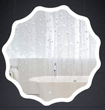 Specchi da bagno impermeabili rotondi LED illuminato Specchi di vanità a parete illuminato Doccia Smart Trucco da barba IP44 Impermeabile Touch Dimmble Switch-60x80cm.