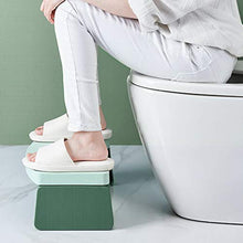 WPY Original Sgabello fisiologico per WC Multifunzione, Pieghevole accovacciate,Sgabello per WC Creativo, Antiscivolo, poggiapiedi per Tutti i Servizi igienici
