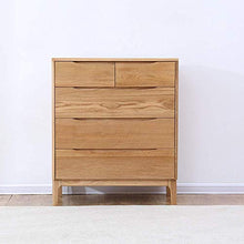 Elegante Semplicità Tavolino Comodino 5Drawer Design Portaoggetti in Legno Organizzatore Comodino Mobili per la Casa per Camera da Letto, DTTX001