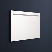 Kiamami Valentina SPECCHIO 90X60 RETRO-ILLUMINATO CON FASCIA A LED IN ALTO