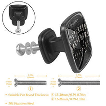 matematica 4 PCS Pomelli per Porta, Pomolo per Mobile, Pomelli per Mobili con Viti, Maniglia per Armadietto, Pomelli per Porta, Pomelli per Cassetti per Porta, Armadio, Cassetto e Credenza