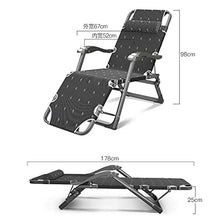 Olz Sedia reclinabile per Esterni Zero Gravity con Cuscino in Cotone Grigio a Scacchi e bracciolo massaggiante, Sedia a Sdraio Regolabile Extra Larga per Patio Giardino Piscina, Supporto 400 kg